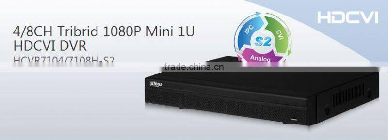 Original DAHUA HCVR HCVR7104/7108H-S2 Full HD 1080P 4CH Mini H 264 Mobile DVR HD CVI DVR