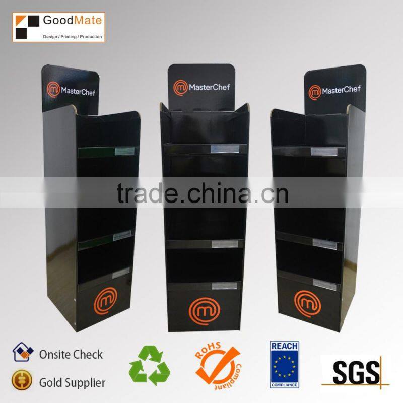 Goodmate POP Cardboard Gillette Display Stands