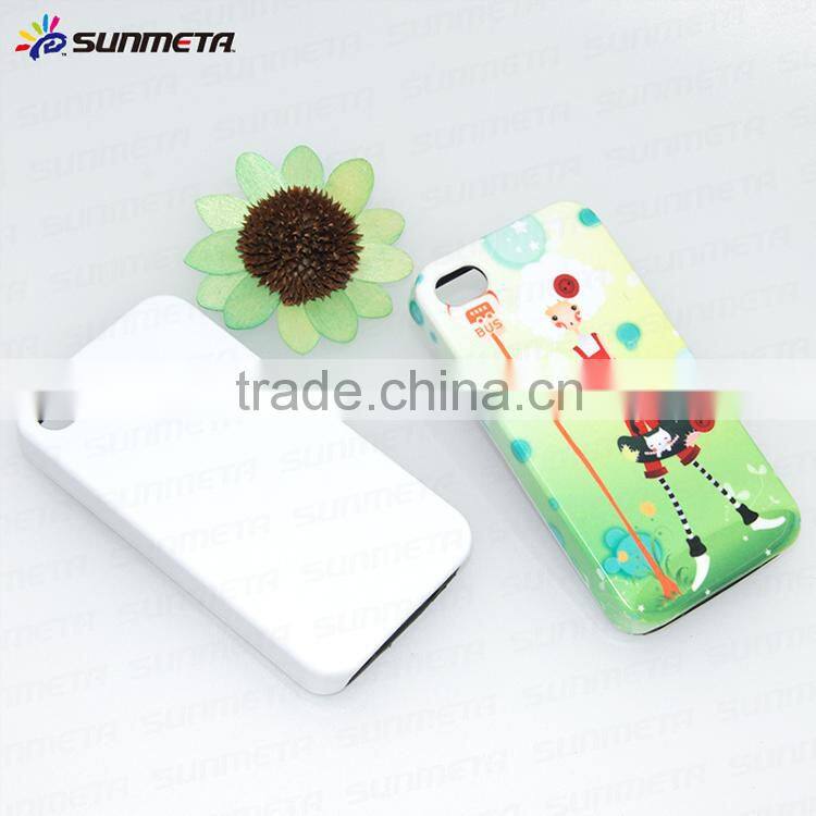 sublimation mobile case/covers for iphone 4 made in china