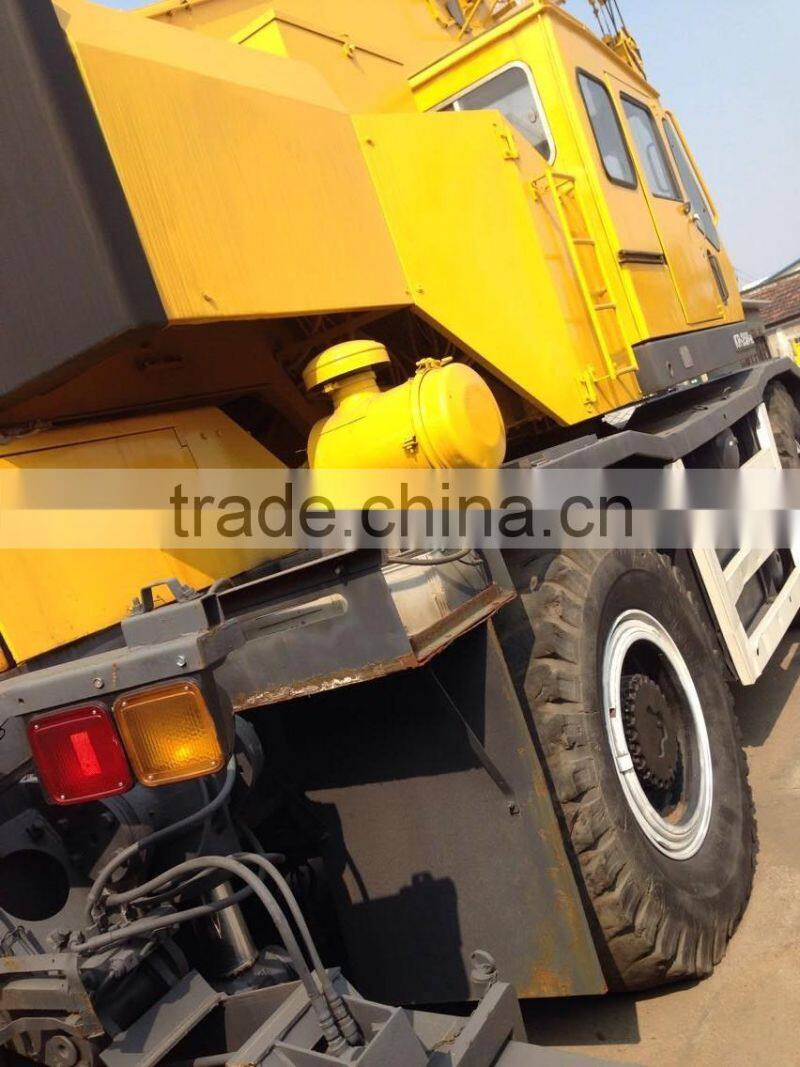 used kato 25T crane , rough terrain crane four wheels crane original from japan