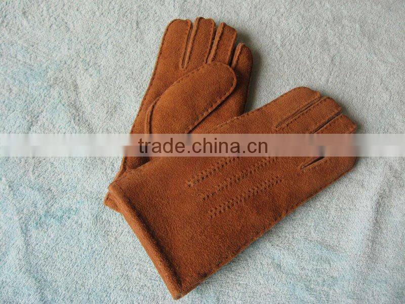 HS122 lady fashion bow gloves leather gloves
