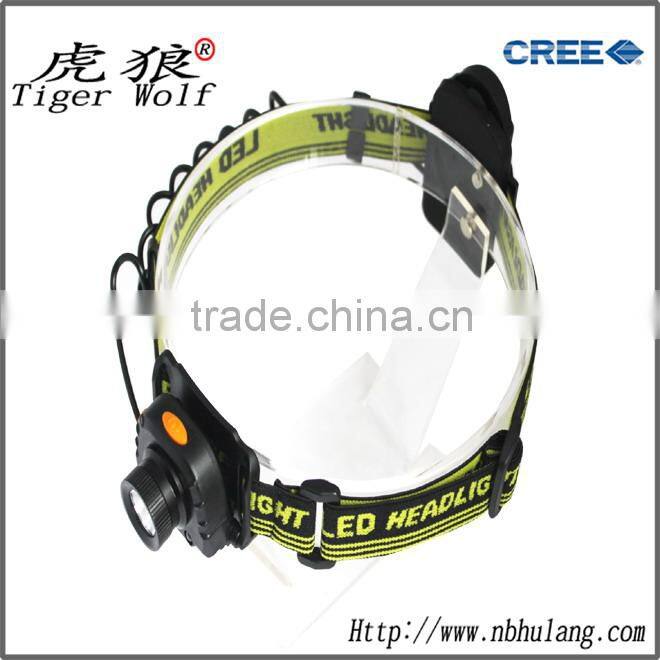 plastic sense lamp LED dry battery power source headlamp headlight