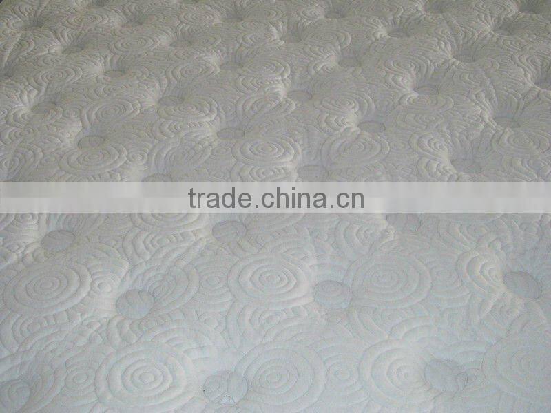 Double side foaming in case pillow top spring mattress