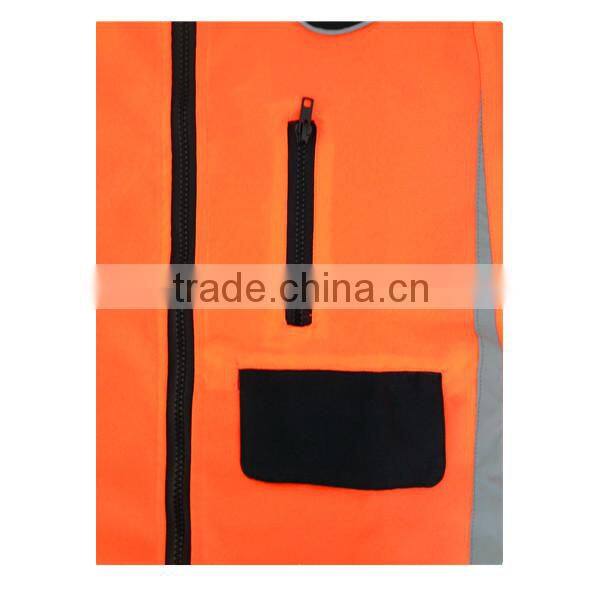 2016 News OEM fashion high visibility motorcycle reflective vest factory sell