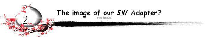 12W plug power supply adapter cable