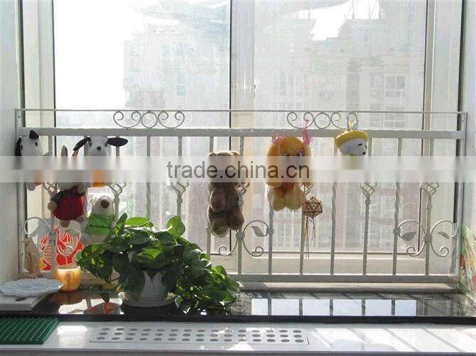 2015 Top-selling hand forged rod iron balcony fencing