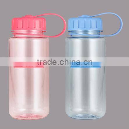 BPA free colorful cheap clear plastic drinking water bottle wholesale 400ml
