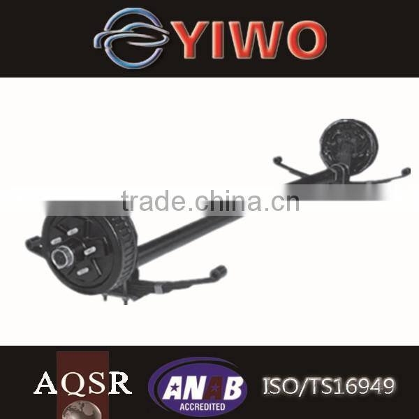 2500 kg rubber torsion axle factory
