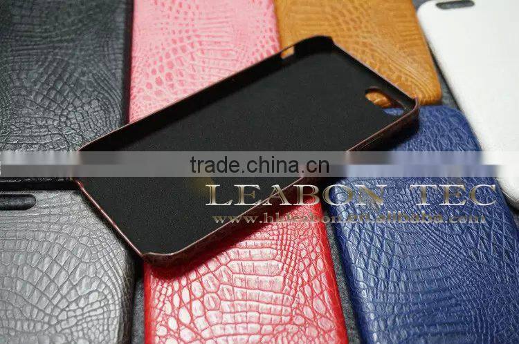 new For iPhone 6 Plus Crocodile Embossed Leather case, For iPhone 6 Plus Leather Case