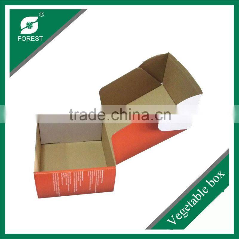 CUSTOM WHOLESALE SOURCING PACKAGING PAPER BOX FOR VEGETABLE BOX