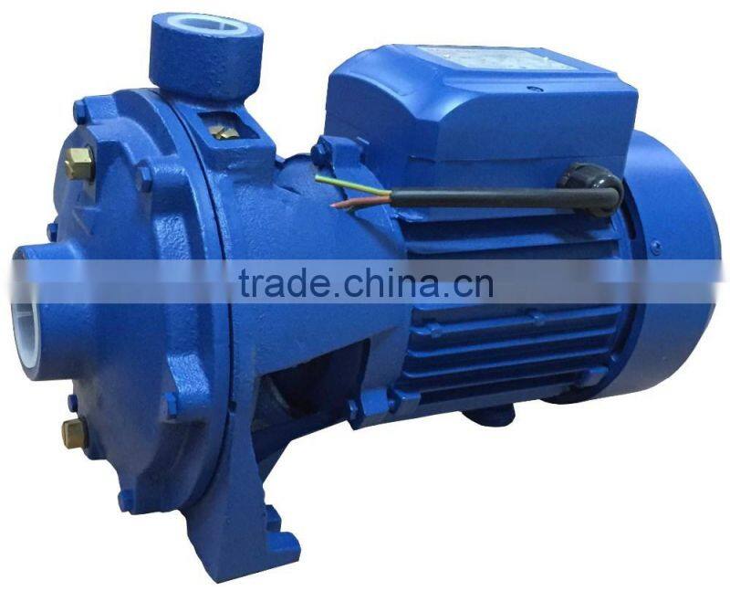 2CPm25/140 small centrifugal water pump with two brass impeller