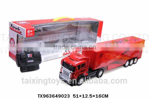 4CH Radio Control Container/Tractor Truck Kids Battery Charger Toys