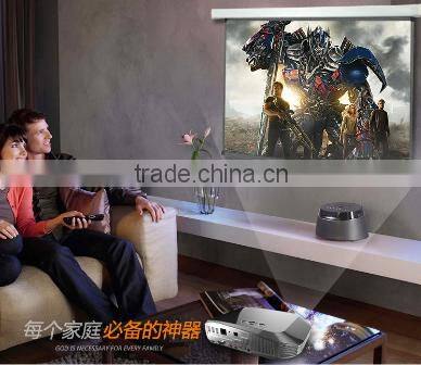 Android 4.4 1500 lumens Best dlp Projectors with long life 50000 hours