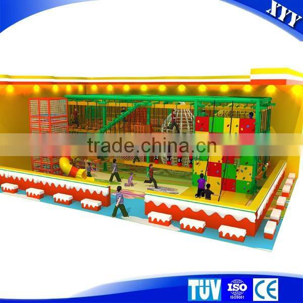 New children outdoor playground equipment high ropes course