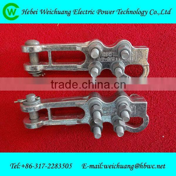 dead end clamp for overhead line fitting