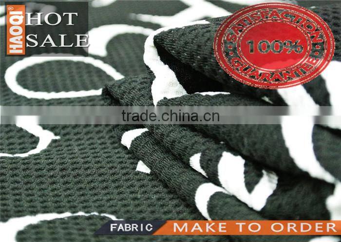 fabric textile 100% polyester fabric printed knitting fabric