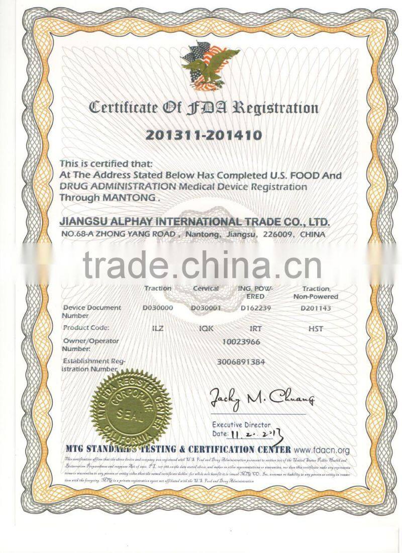 hot new products for 2015 Vertebra care collar from China manufacture