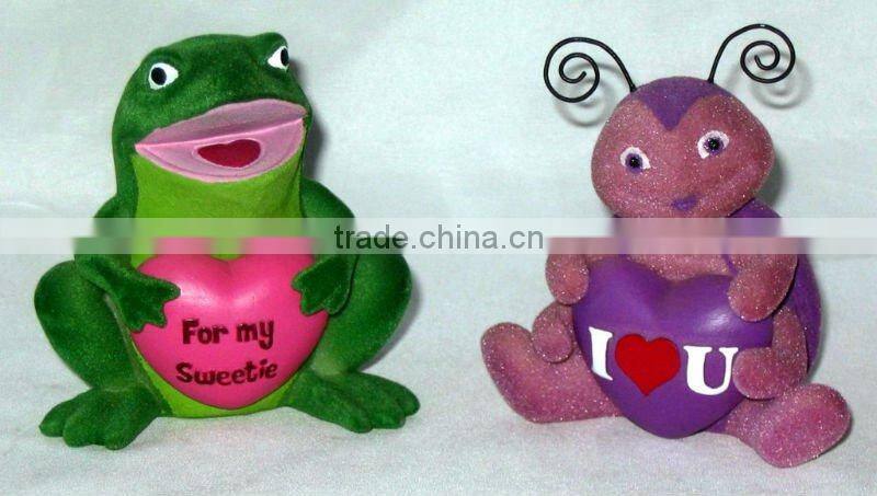 Polyresin valentine's day decorations