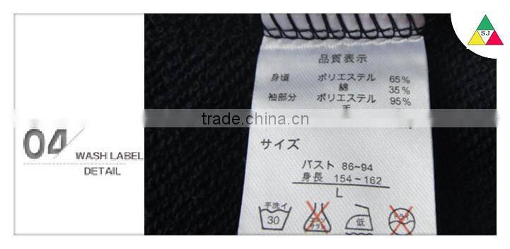 The new 2016 design promotion girls fashion sets new design long sleeve shirts