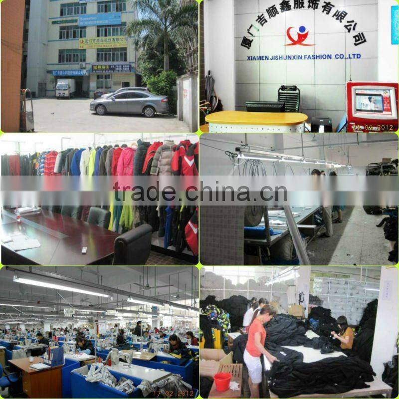 New fashion red colorful man's ski jacket