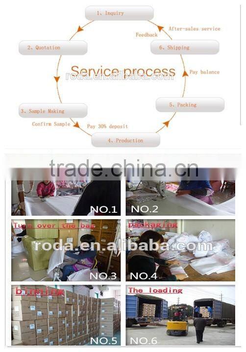 YIWU RODA 100%polyester cylinder printed double mesh washing bag