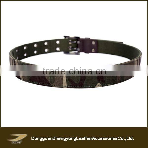 Factory wholesale custom high-grade camo canvas military style belts