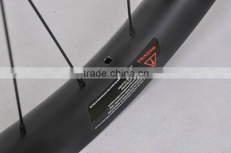 29er plus carbon mtb bike wheels 50mm carbon wheels DT champion spokes chosen hub 15*150 and 12*197mm hub