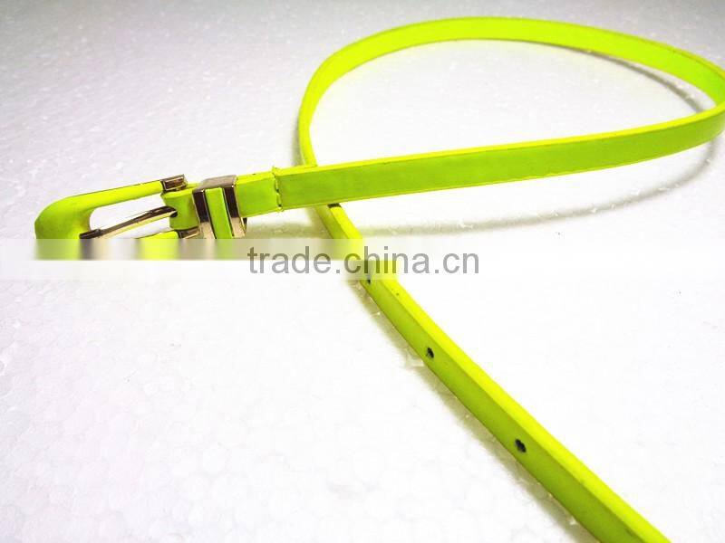 Fashion Fluorescent Color Girls belts