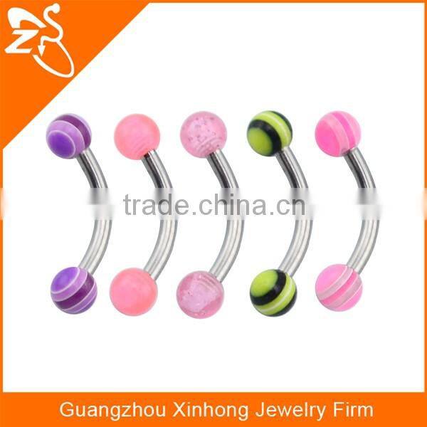 Attractive Fashion Jewelry Body Piercing Jewelry Lovely Eyebrow Rings