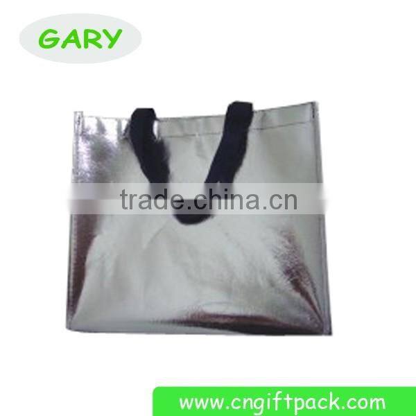 Silver Non Woven Garment Bag Non Woven Laminated Bag with Logo