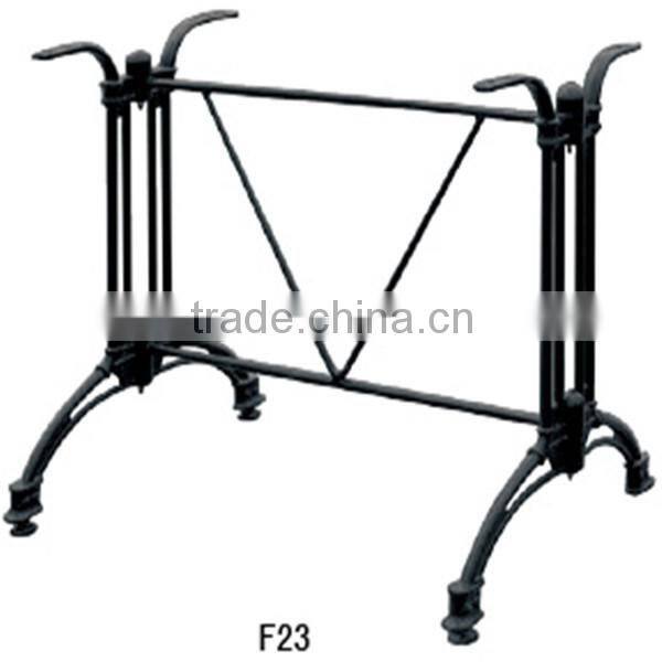 cast iron black restaurant table base F21
