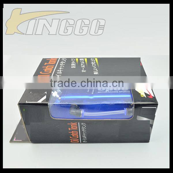 High Quality Universal Aluminum Oil Catch Can Square Fuel Tank