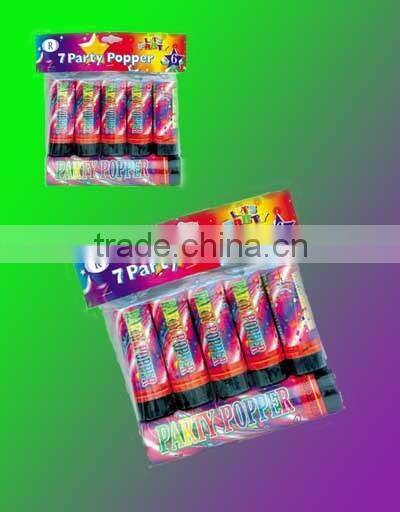11cm small children party popper/confetti shooter/party cannon