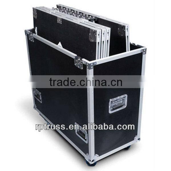 Black 1x2m Foldable mobile stage