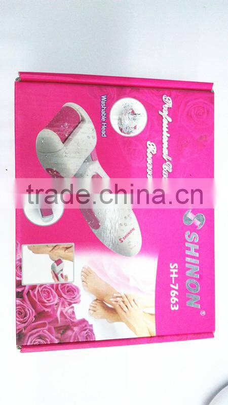 Gently and effectively remove dead skin and reduce calluse electric callus remover