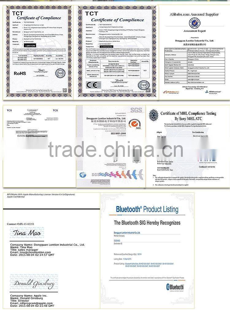 mfi certified manufacturers supply 8 pin connector with colorful aluminum shell