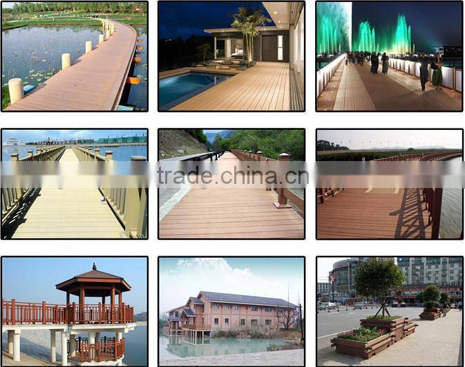wpc Wood plastic flooring deck flooring
