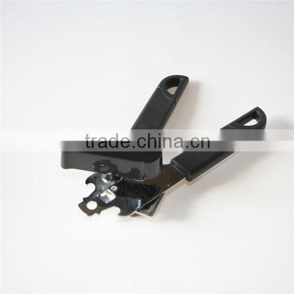 Side cut durable heavy duty can opener