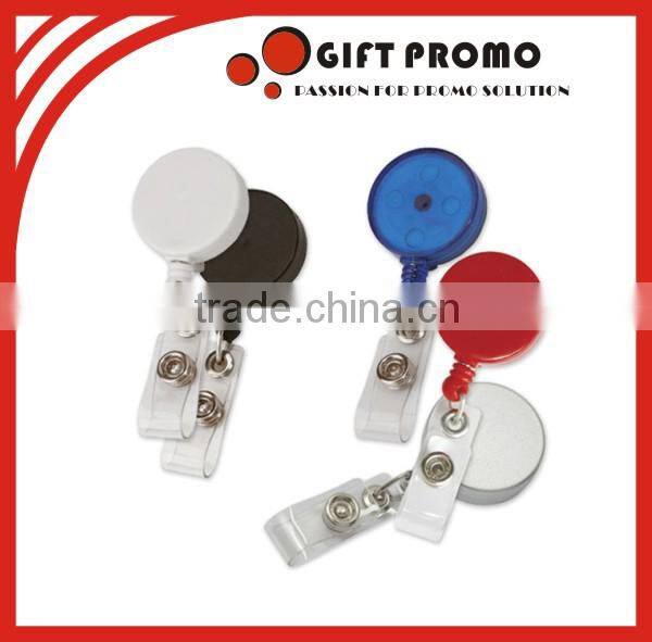 Brown Clear Name Badge Holder