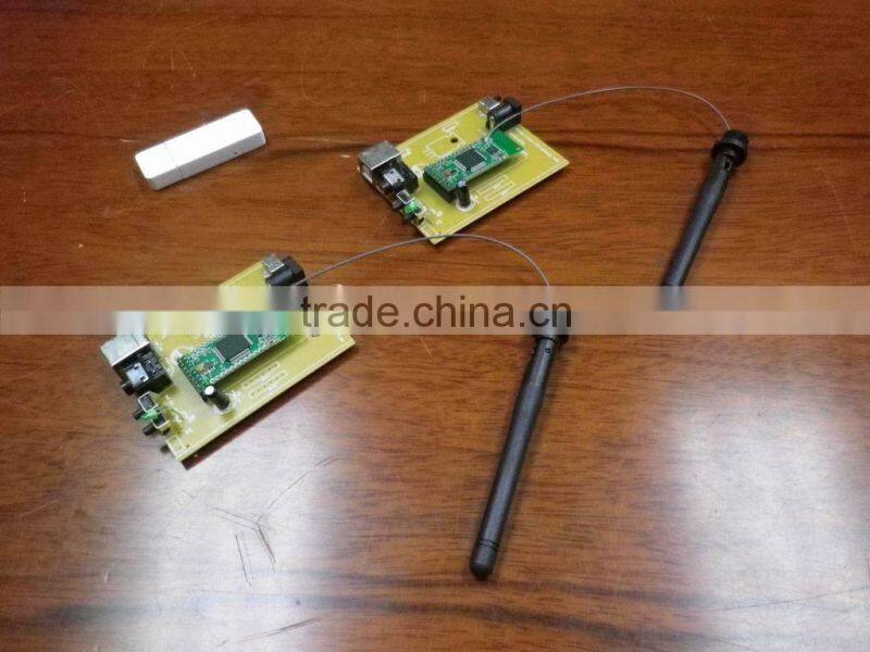 RF Digital Wireless Microphone Module Solution (Audio transmitter receiver module)