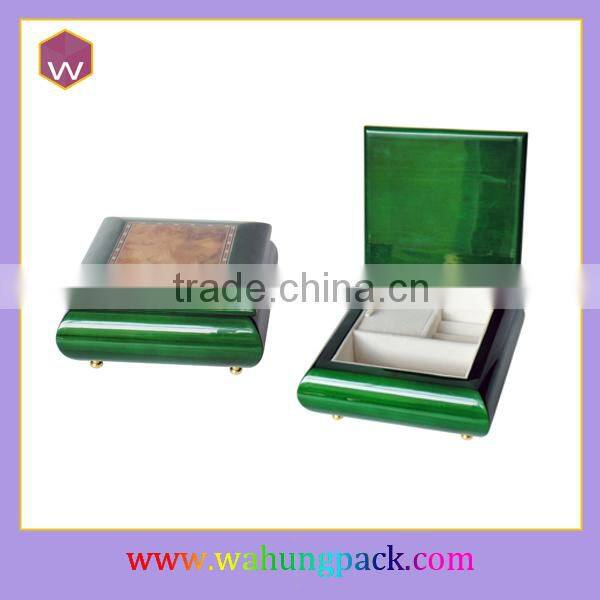 wood storage cosmetic box with custom music,accept cosmet storag box