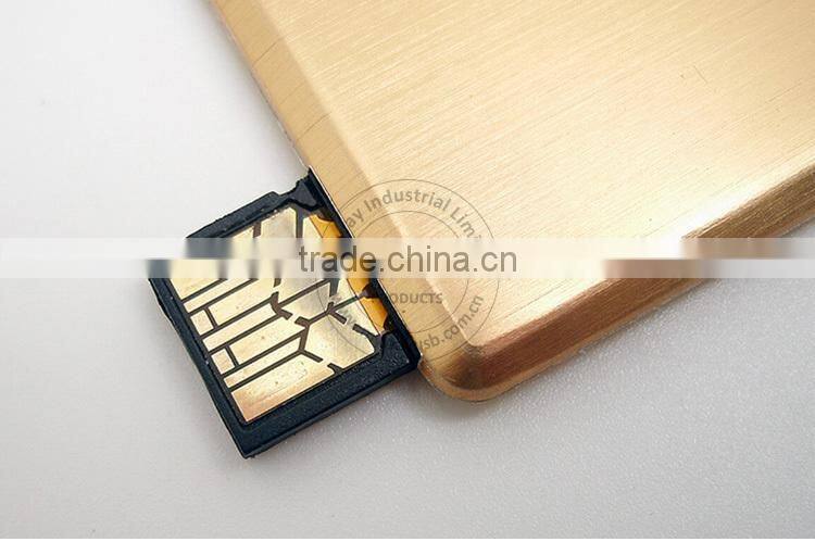 bulk cheap metal business card power charger mobile USB power bank for travelling