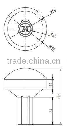 GPS with 37dB LNA Antena