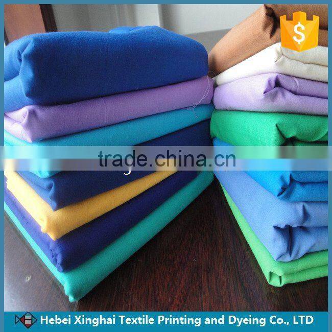 T/C 65/35 45*45 110*76 58" plain fabric for jeans pocketing