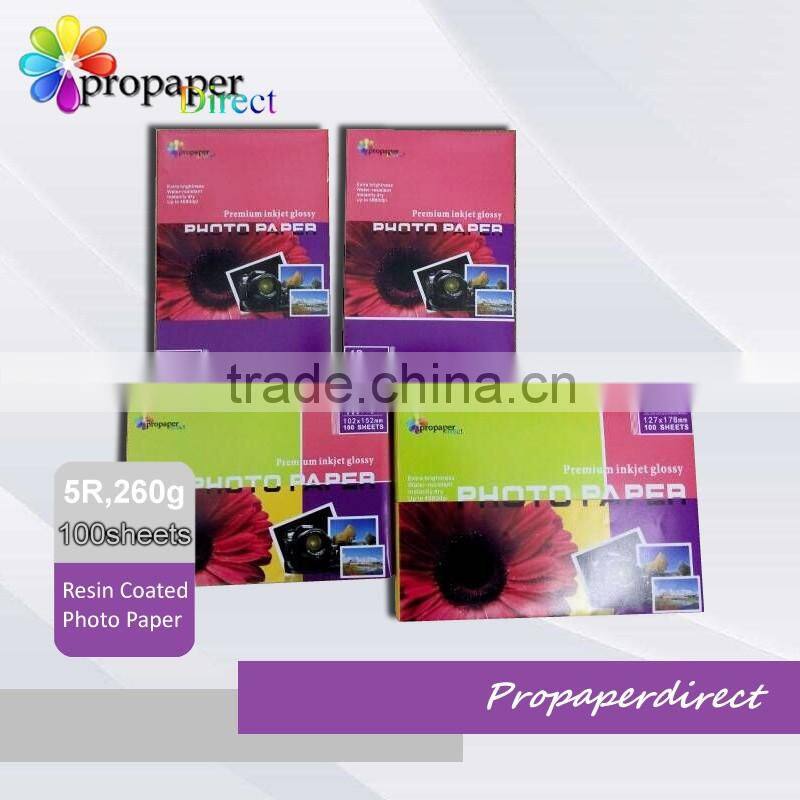 Premium waterproof 230g rc Satin photo paper