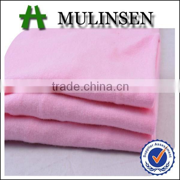 Shaoxing knitted plain dyed ring spun 30s rayon fabric for sale for garment