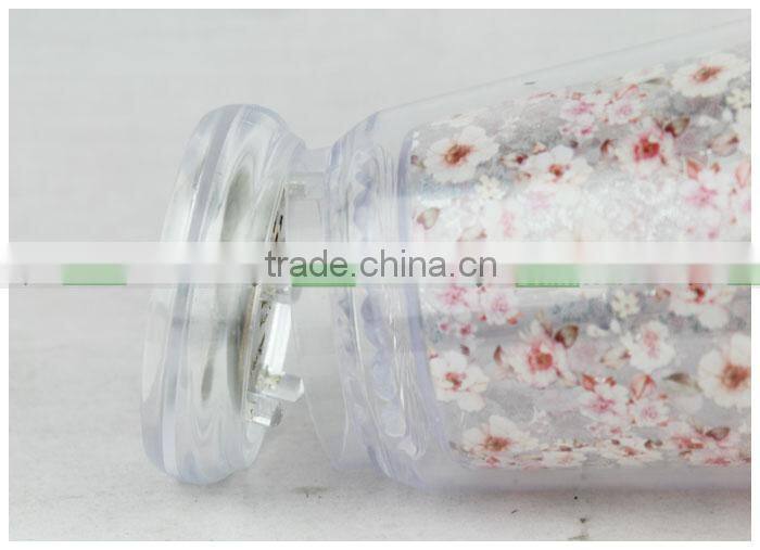 Double Walled Plastic Flashing LED Shot Ice Cup