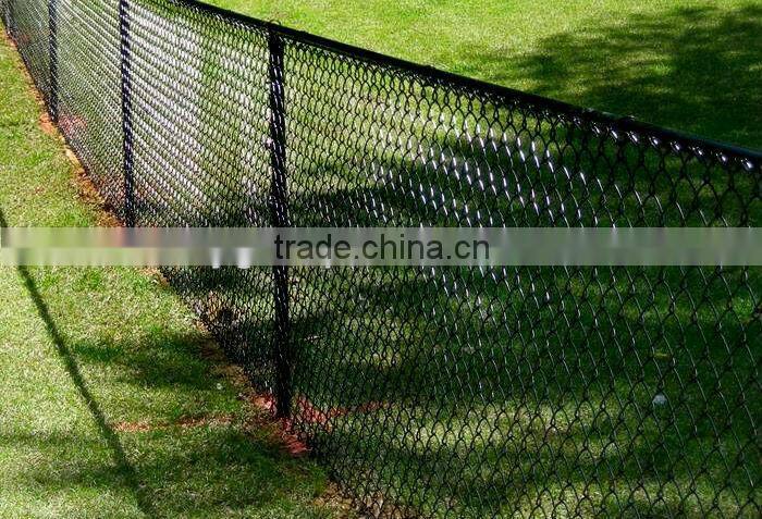 galvanized or pvc coated connect chain link fence for sale