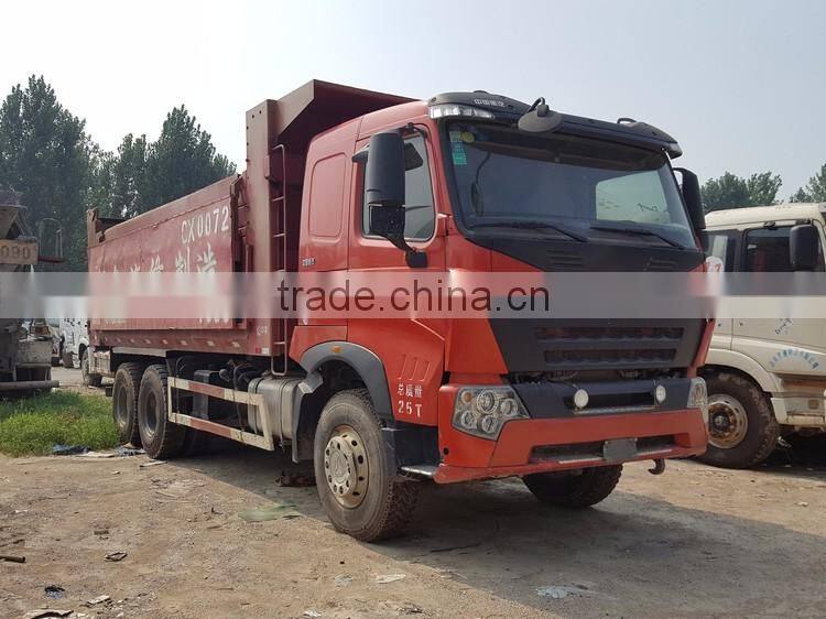 Fairly used Sinotruck Howo A7 truck in dump truck 6x4 Howo A7 tipper,Howo A7 Dump Truck