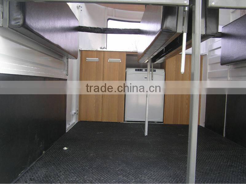 2 horse float straight load extended